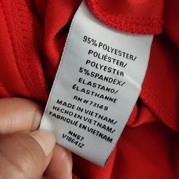 Red Pants Size M Paper Bag - Picture 6 of 6